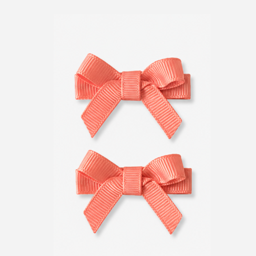 No Slip Bow Clips (2pc) - Ponytails and Fairytales