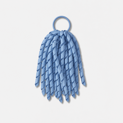 Curly Long Korker Ribbon Hair Tie - Single Colour - Ponytails and Fairytales