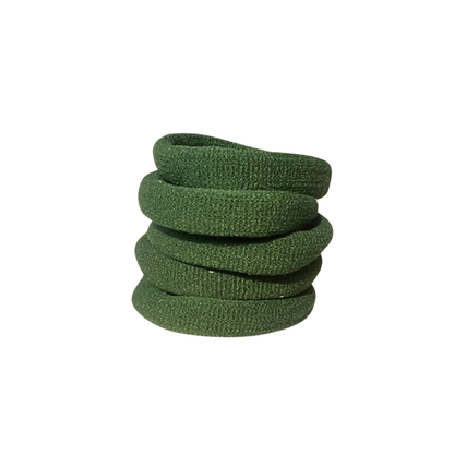 Soft Knitted Ponytail Holders (10pk)
