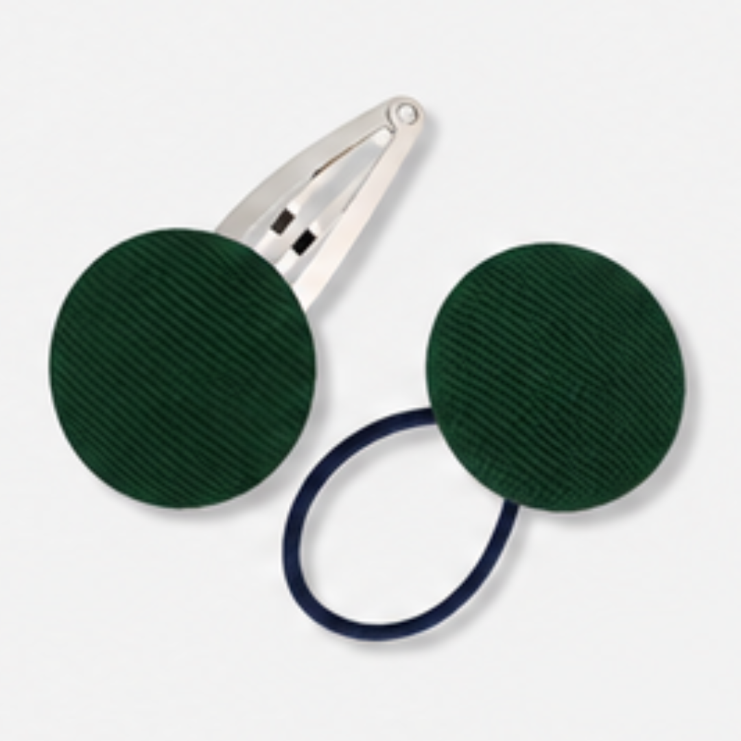 Covered Buttons - Ponytails and Fairytales