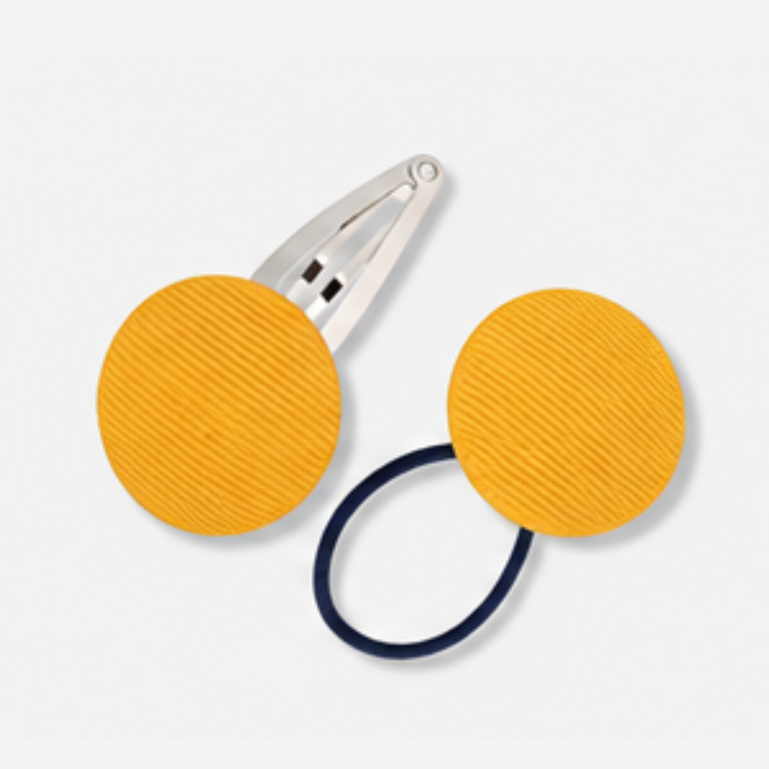 Covered Buttons - Ponytails and Fairytales