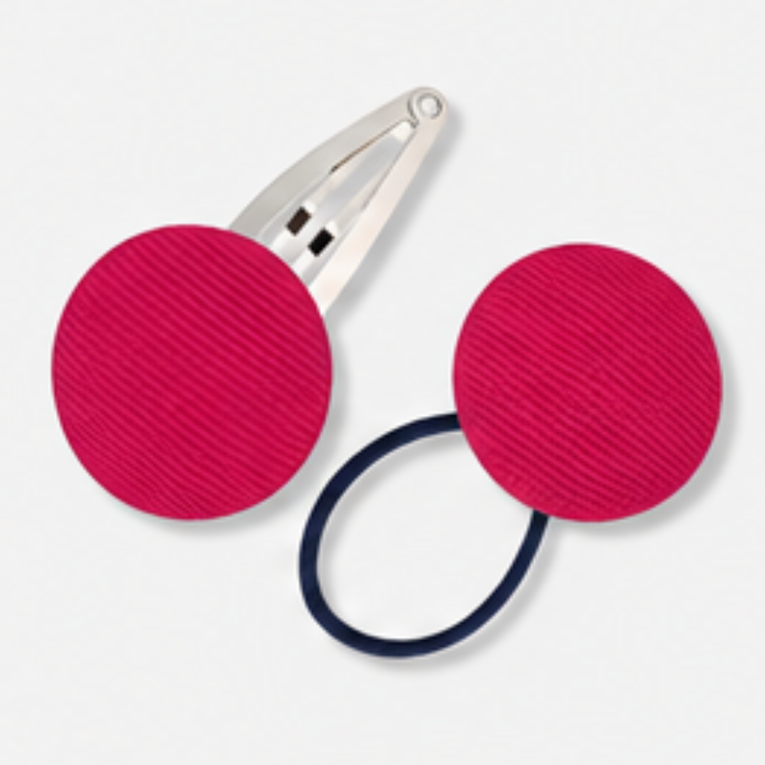 Covered Buttons - Ponytails and Fairytales