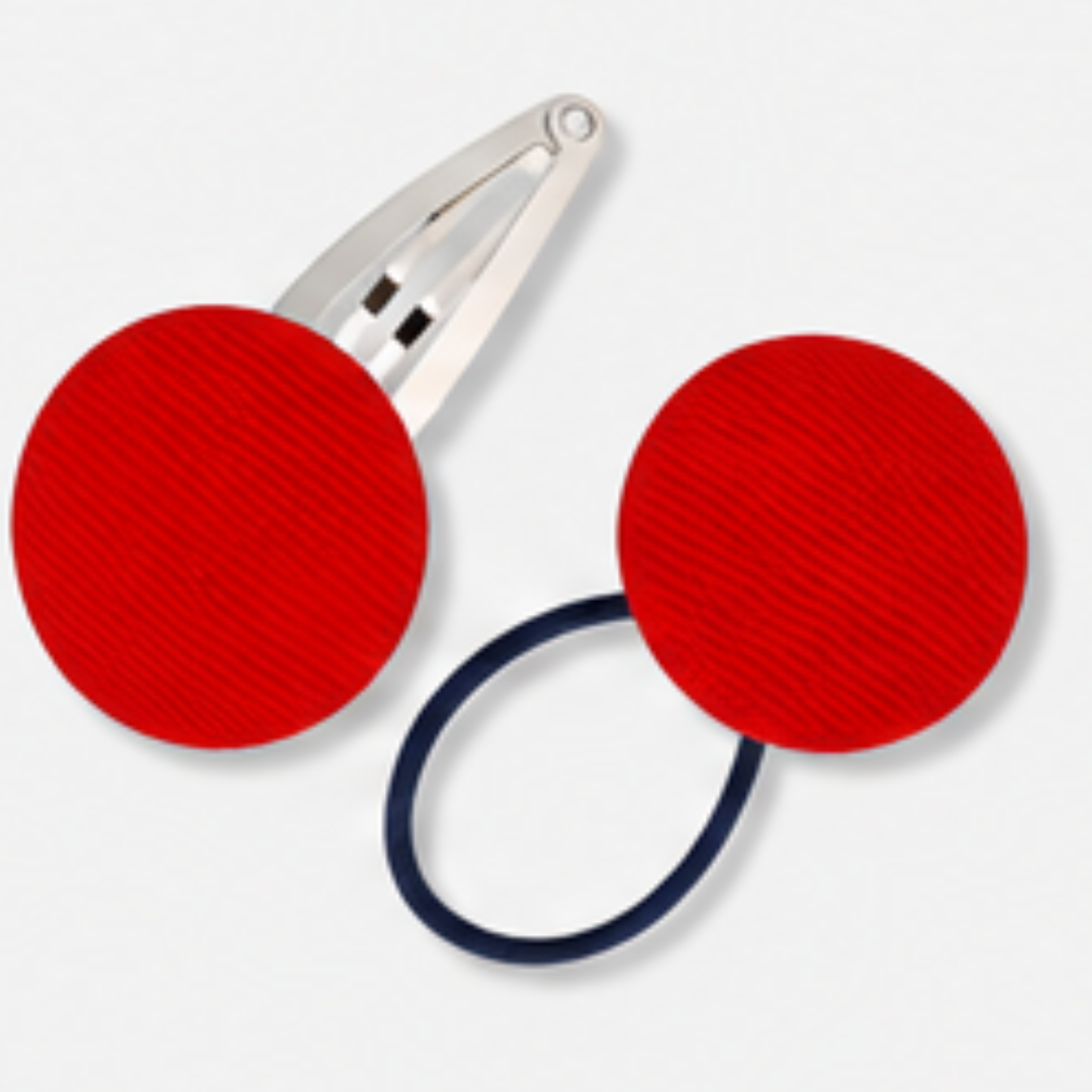 Covered Buttons - Ponytails and Fairytales