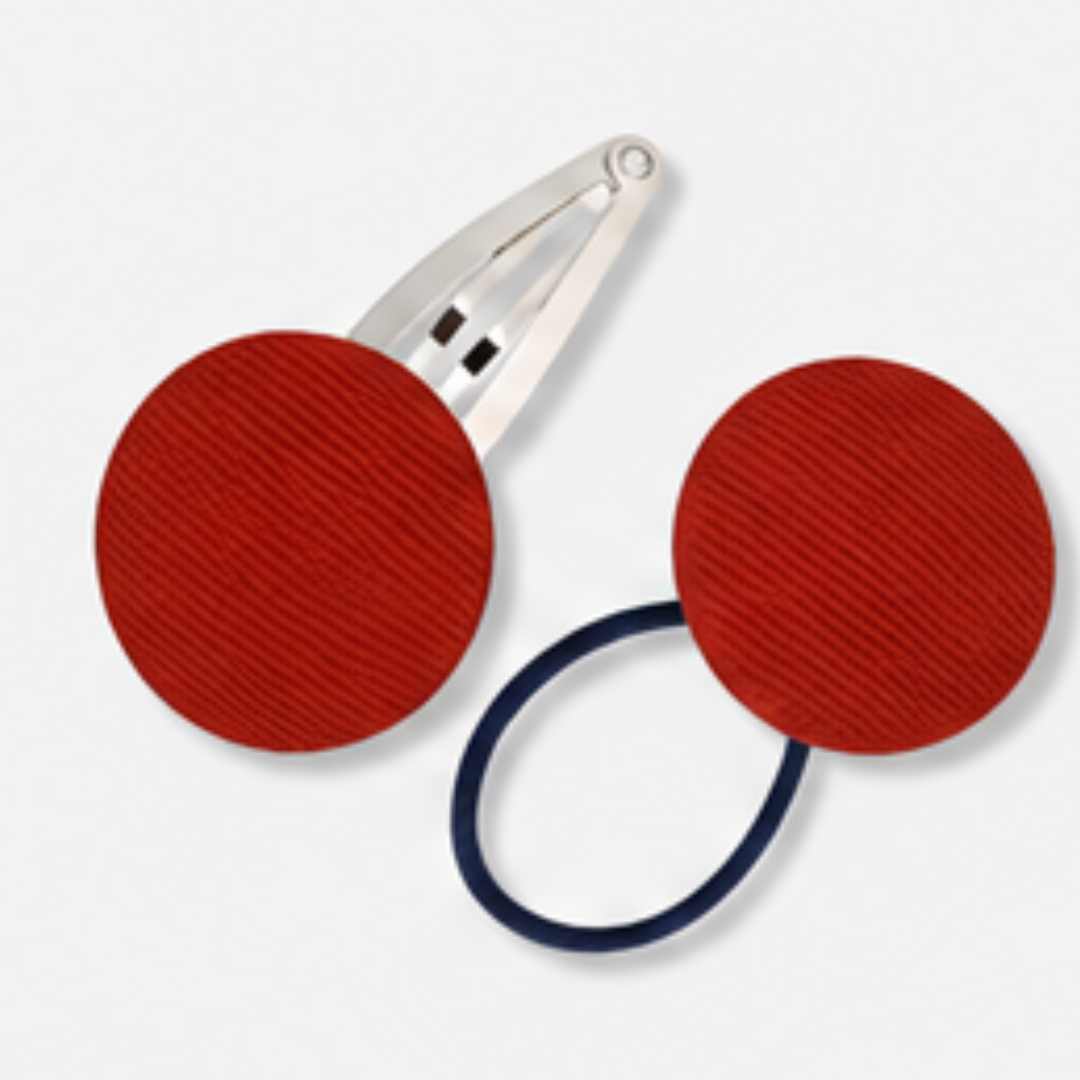 Covered Buttons - Ponytails and Fairytales