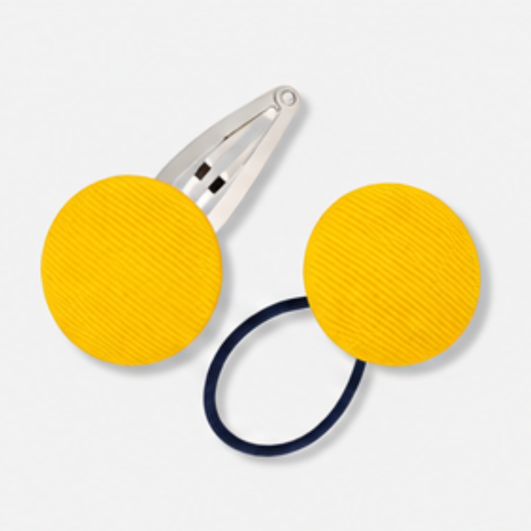 Covered Buttons - Ponytails and Fairytales