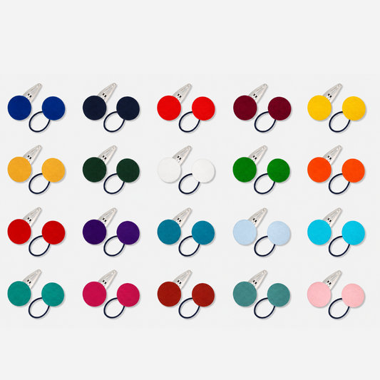 Covered Buttons - Ponytails and Fairytales