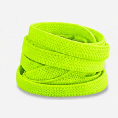 No Tie Elastic Shoelaces - Fluoro - Ponytails and Fairytales