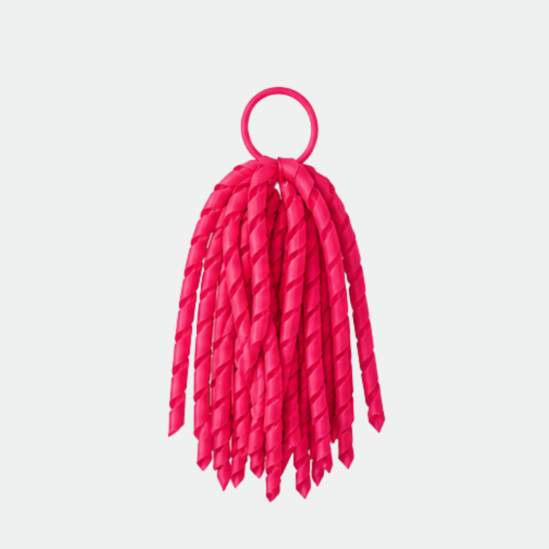 Curly Long Korker Ribbon Hair Tie - Single Colour - Ponytails and Fairytales