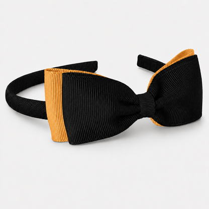 Headband with Bowtie - Multi Colour - Ponytails and Fairytales