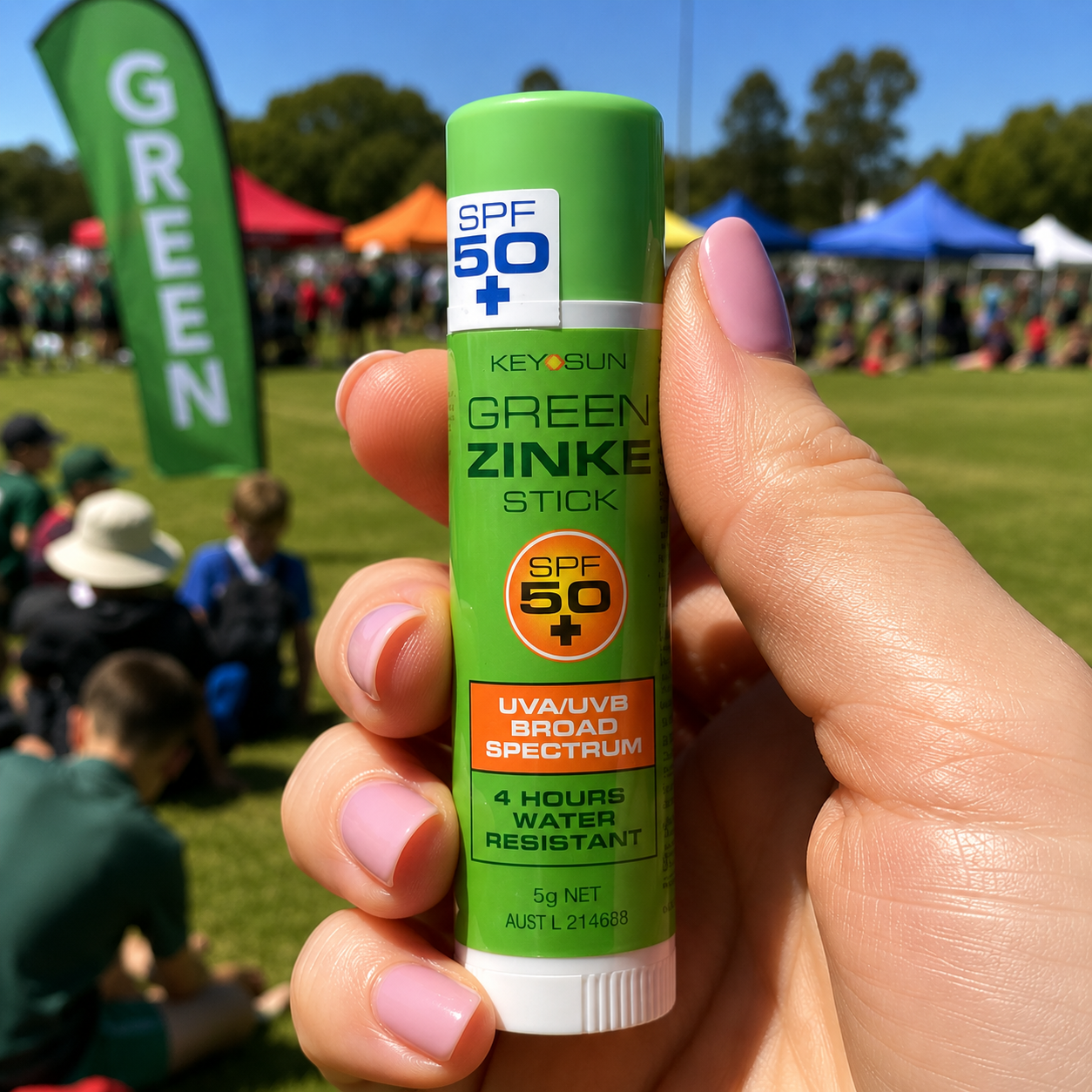 Coloured Zinc Sticks SPF 50+