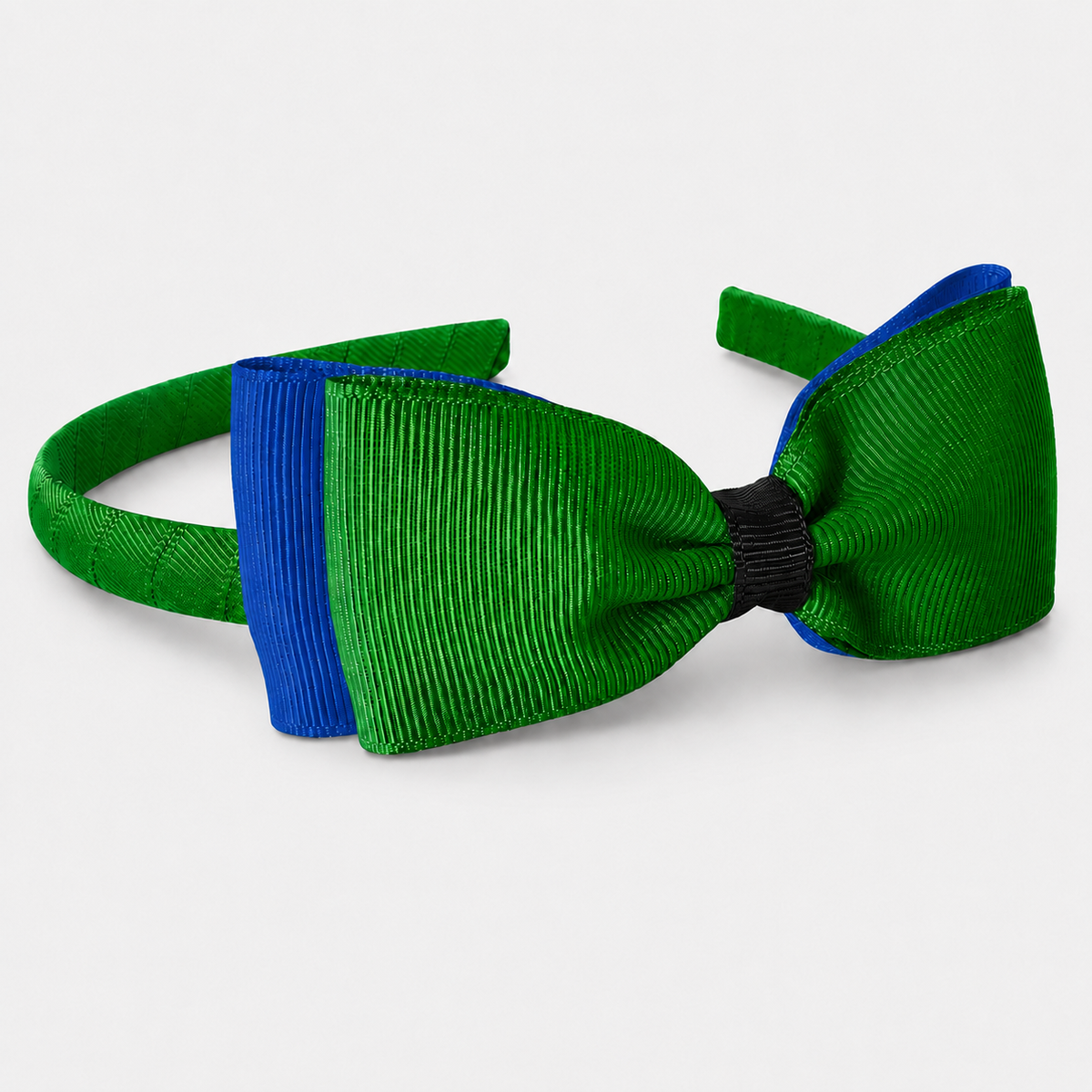 Headband with Bowtie - Multi Colour - Ponytails and Fairytales
