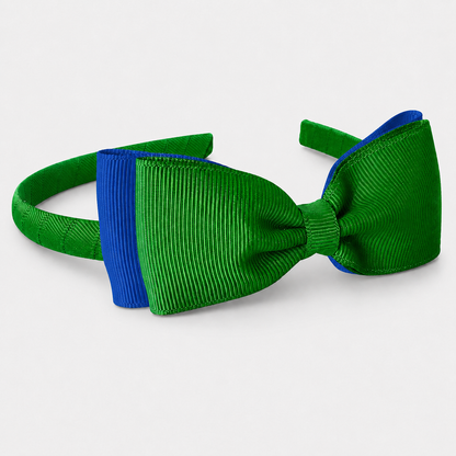 Headband with Bowtie - Multi Colour - Ponytails and Fairytales