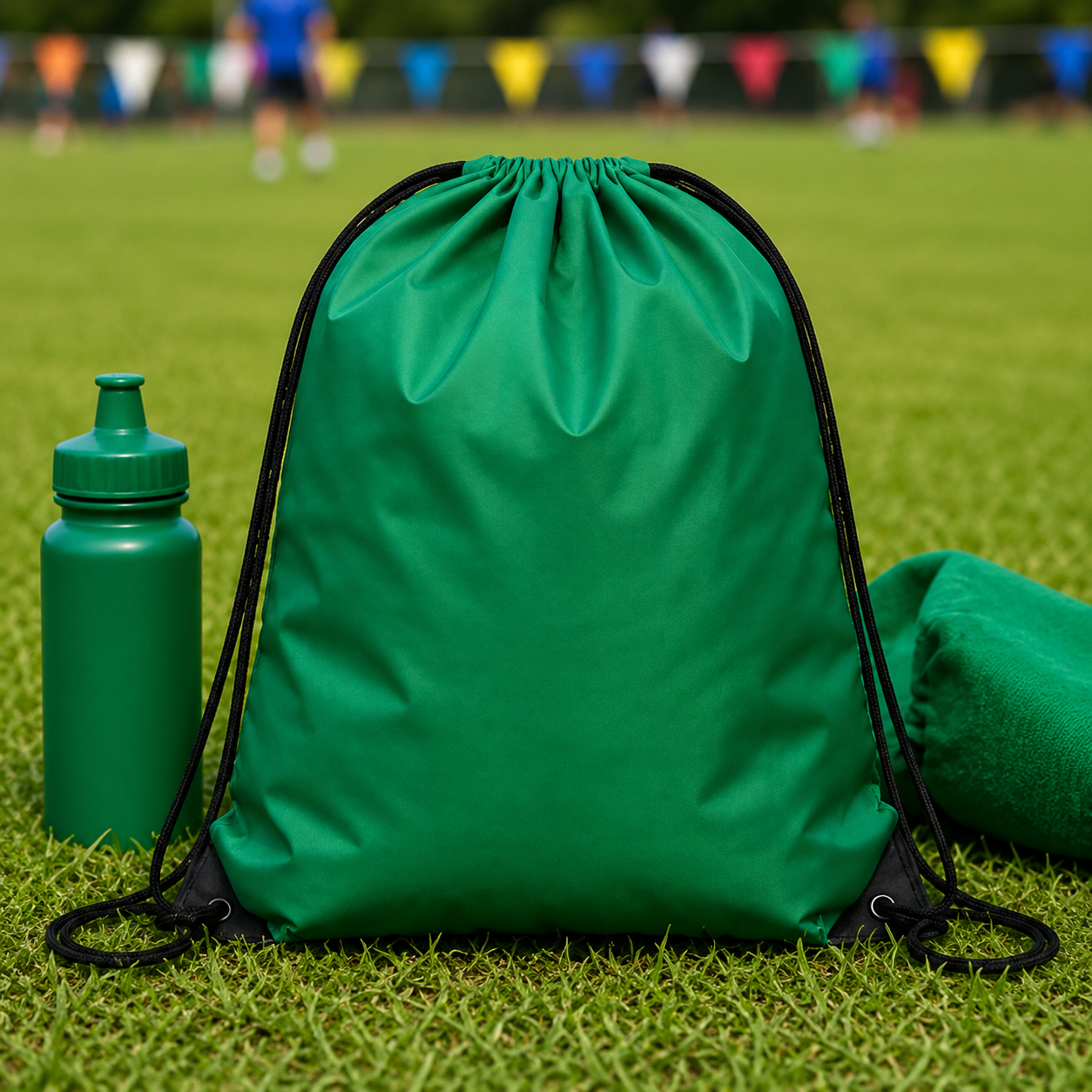Personalised Sports & Library Drawstring Bag