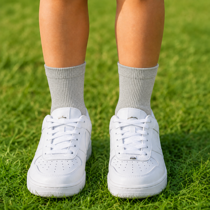 Grey School Socks