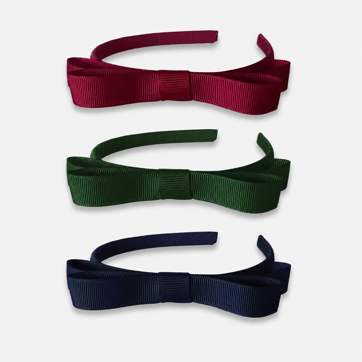 Headband with Tuxedo Bow - Ponytails and Fairytales