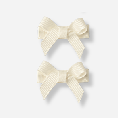 No Slip Bow Clips (2pc) - Ponytails and Fairytales