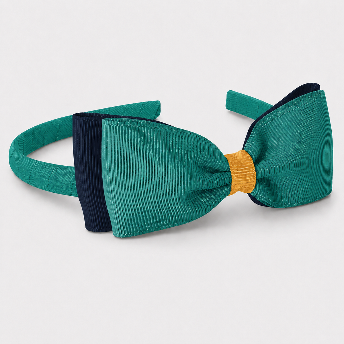 Headband with Bowtie - Multi Colour - Ponytails and Fairytales