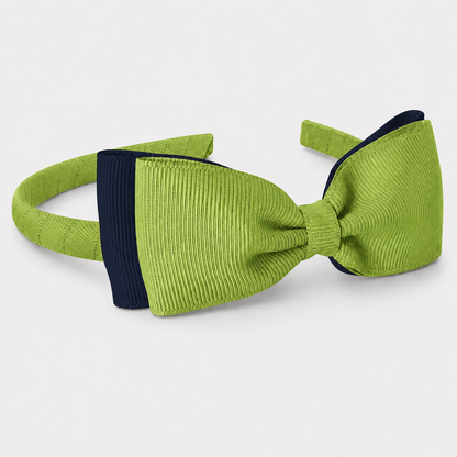 Headband with Bowtie - Multi Colour - Ponytails and Fairytales