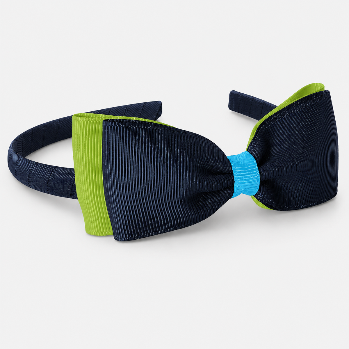 Headband with Bowtie - Multi Colour - Ponytails and Fairytales