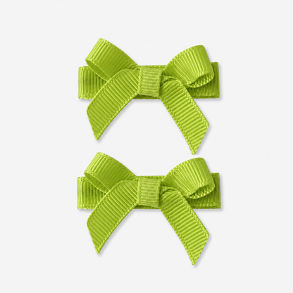 No Slip Bow Clips (2pc) - Ponytails and Fairytales