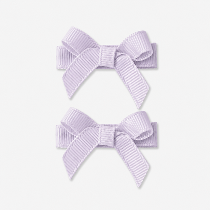 No Slip Bow Clips (2pc) - Ponytails and Fairytales