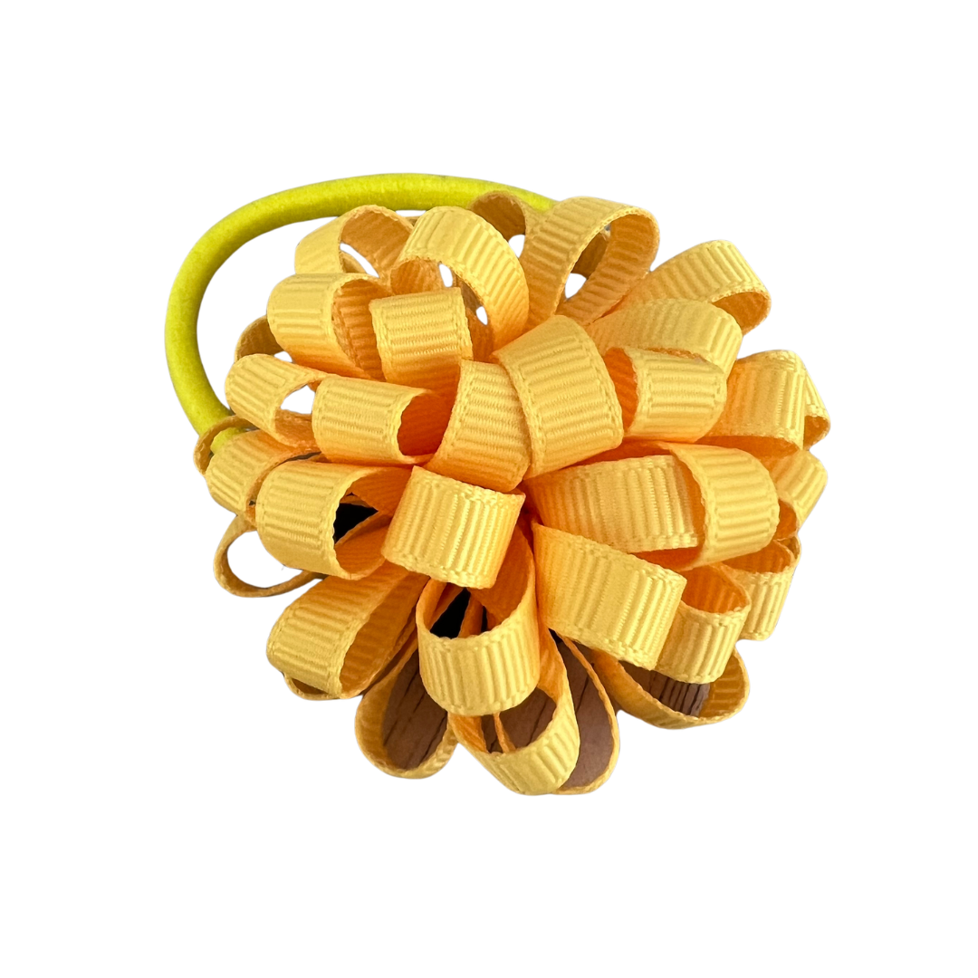 Loop Flower Hair Tie - Ponytails and Fairytales