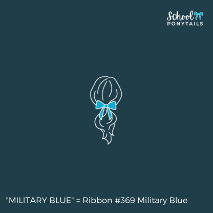Military Blue Hair Accessories