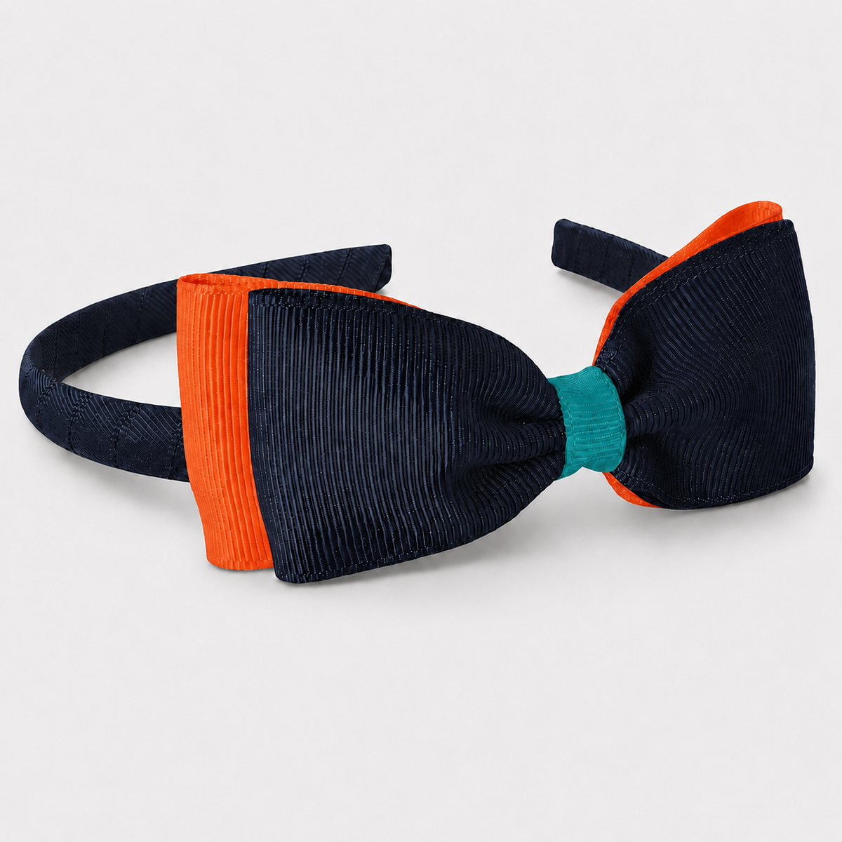 Headband with Bowtie - Multi Colour - Ponytails and Fairytales