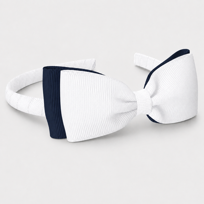 Headband with Bowtie - Multi Colour - Ponytails and Fairytales