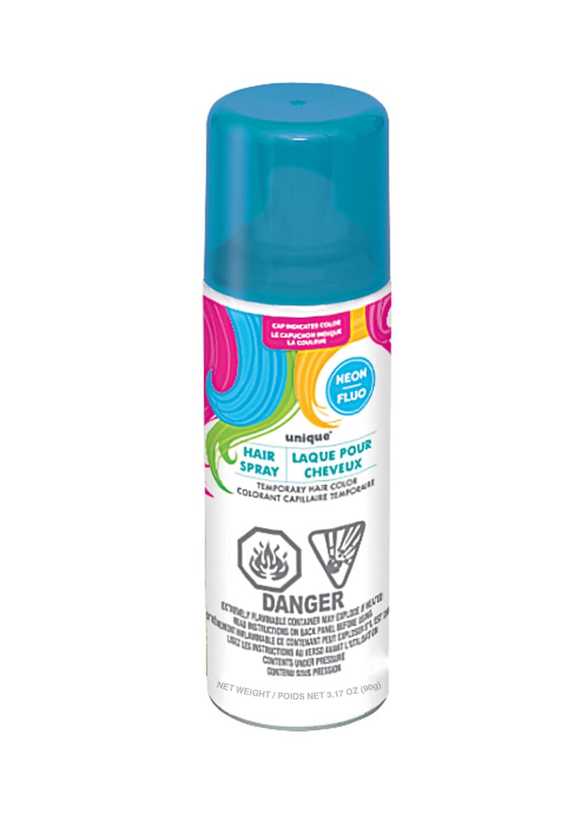 Blue Coloured Hair Spray 85-100g - Ponytails and Fairytales