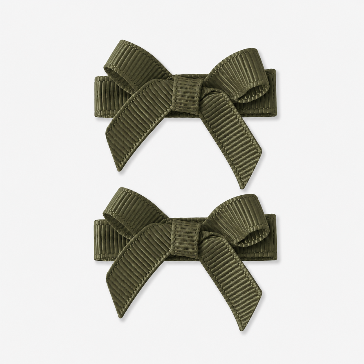 No Slip Bow Clips (2pc) - Ponytails and Fairytales