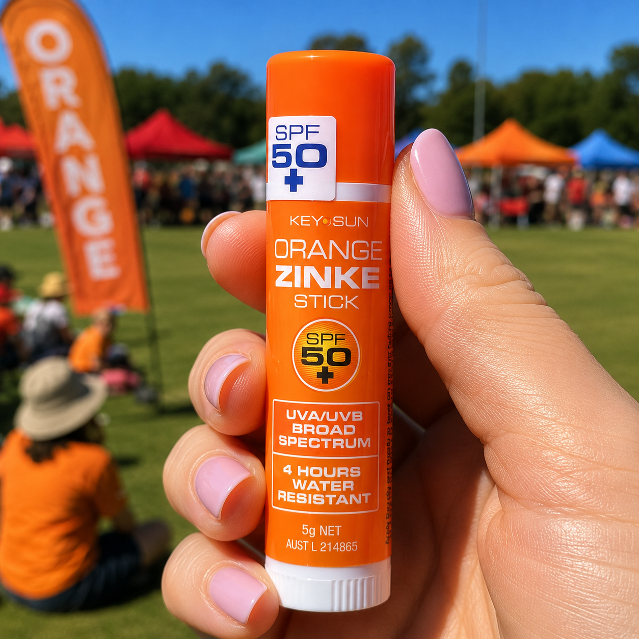 Orange Zinc Stick