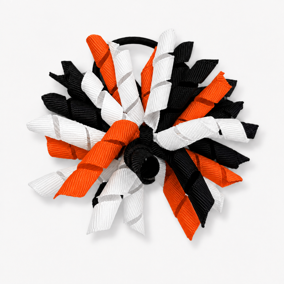 Orange & Black & White Hair Accessories