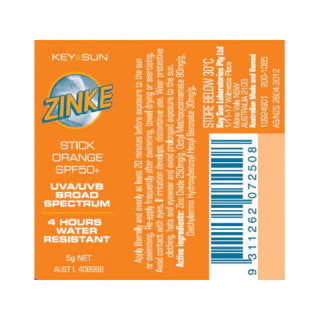 Coloured Zinc Sticks SPF 50+