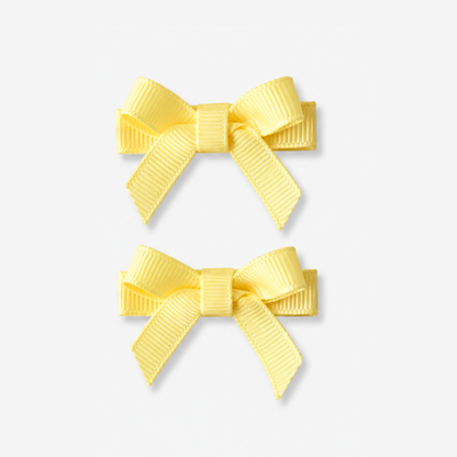No Slip Bow Clips (2pc) - Ponytails and Fairytales