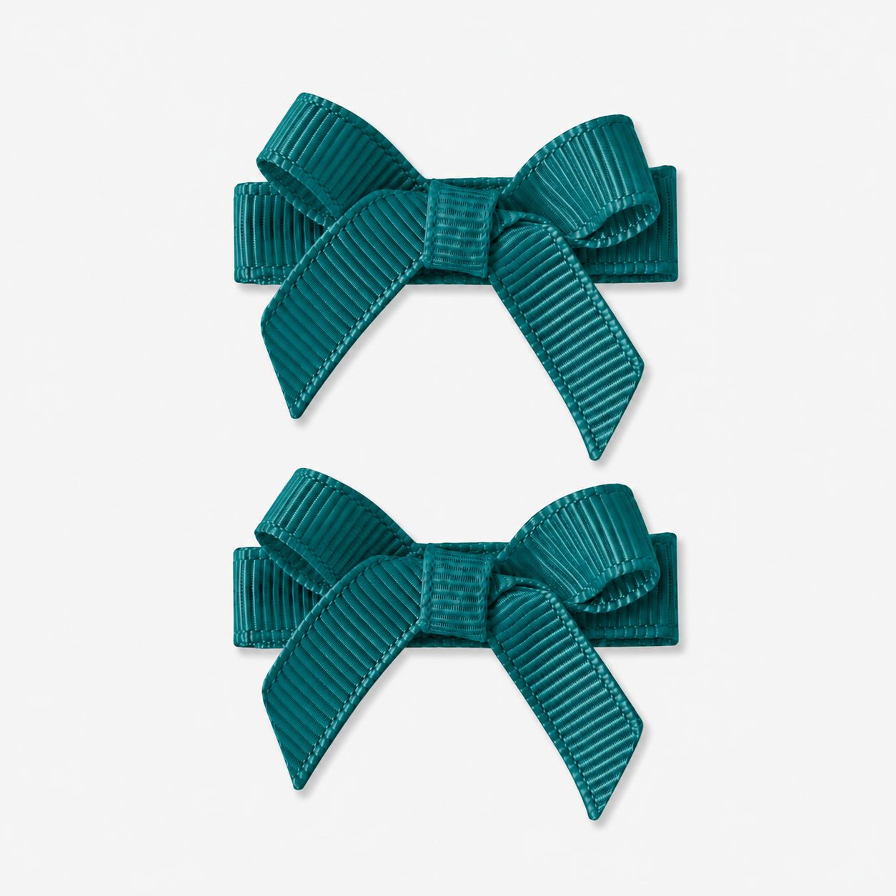 No Slip Bow Clips (2pc) - Ponytails and Fairytales