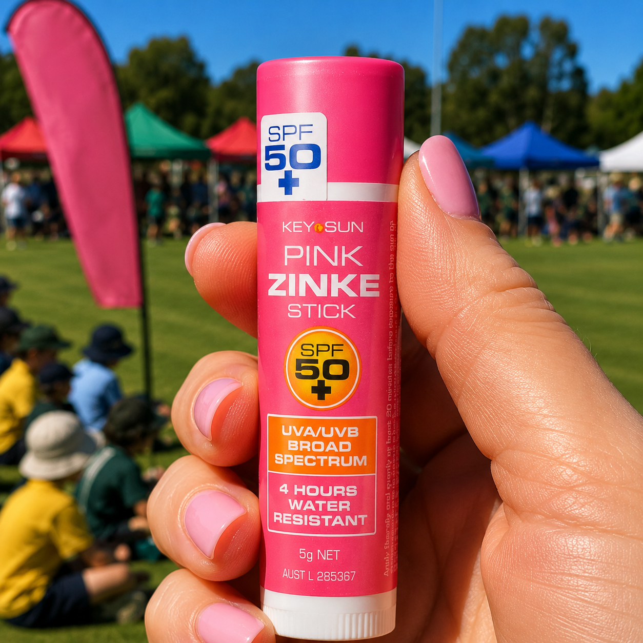 Coloured Zinc Sticks SPF 50+