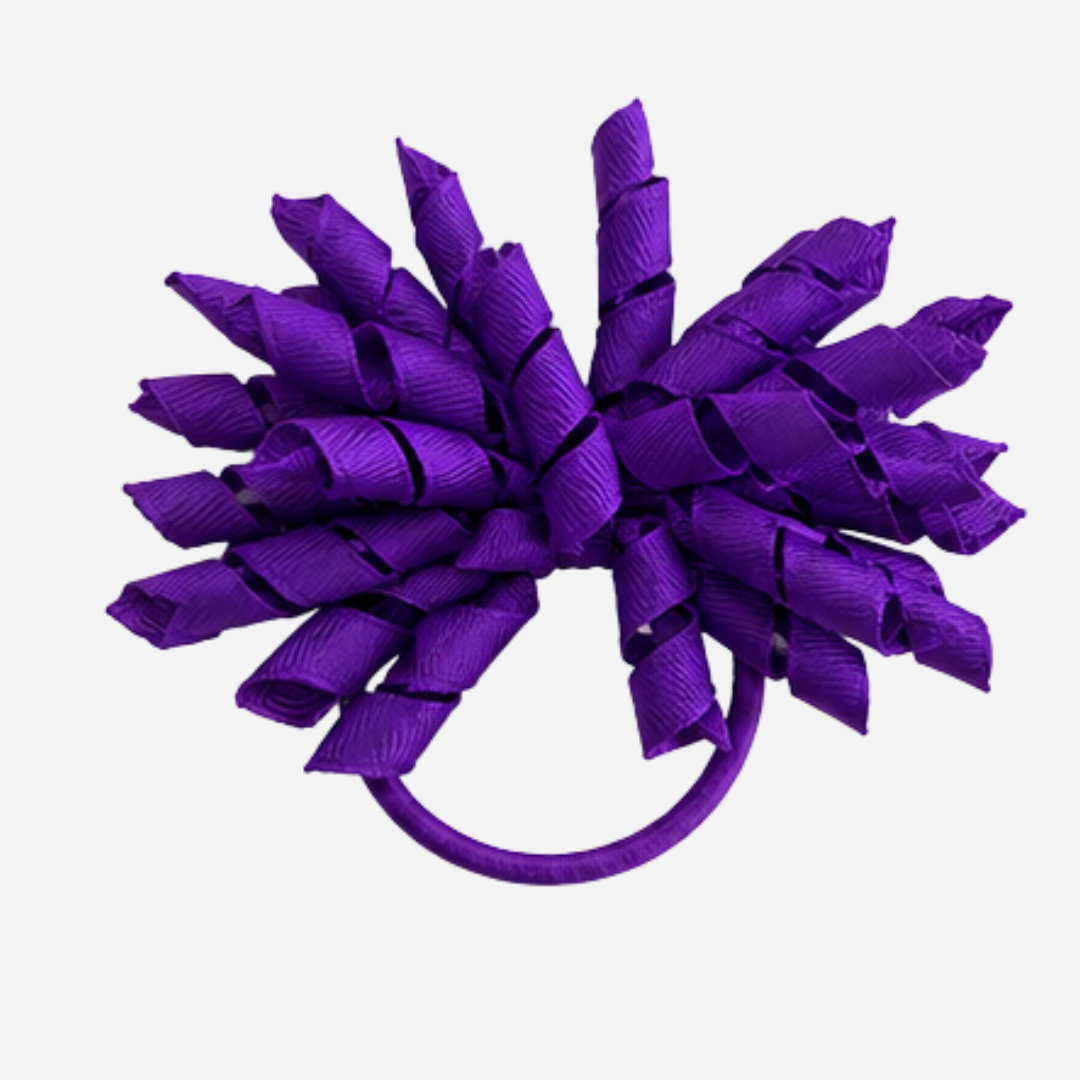 Curly Tie Hair Elastic - Single Colour - Ponytails and Fairytales