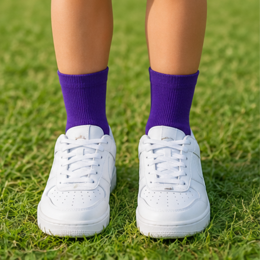 Purple House Socks