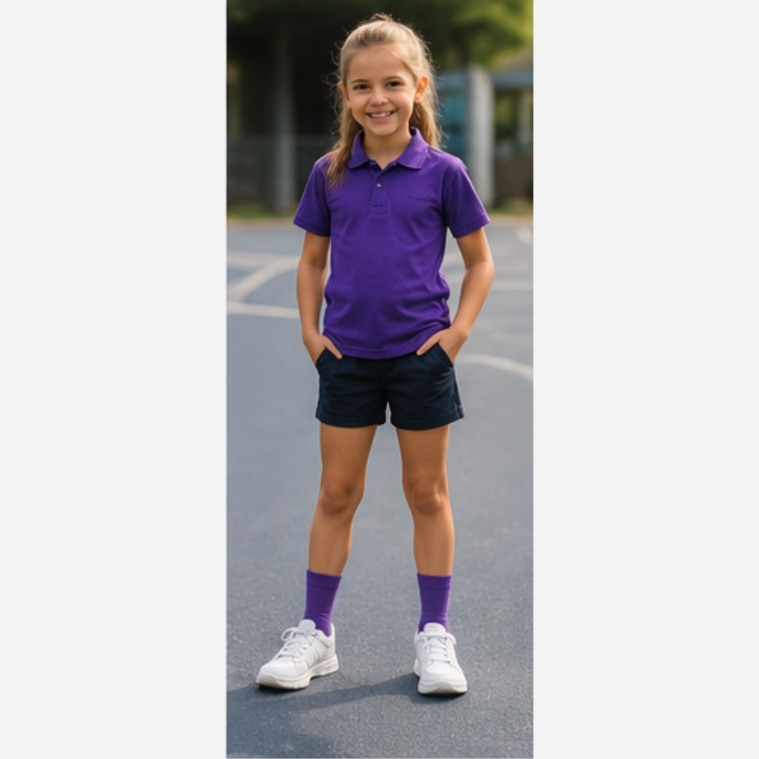 Purple House Socks