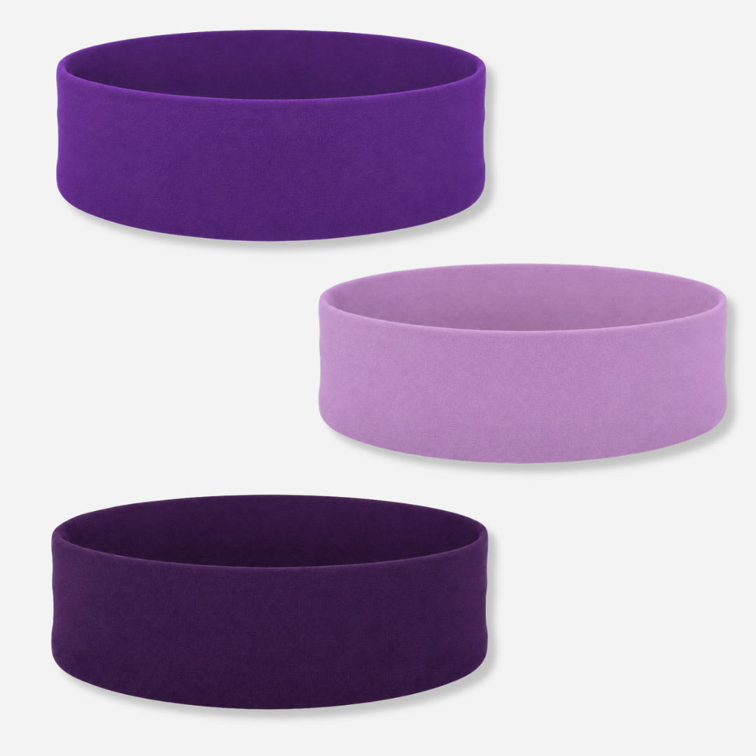 Purple Stretch Headband