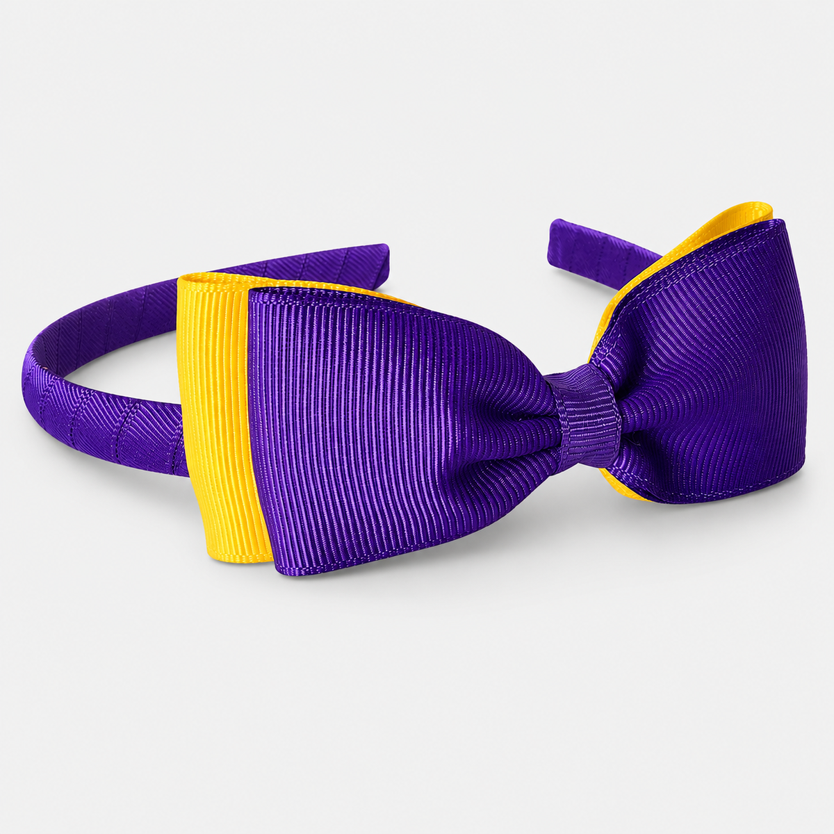 Headband with Bowtie - Multi Colour - Ponytails and Fairytales