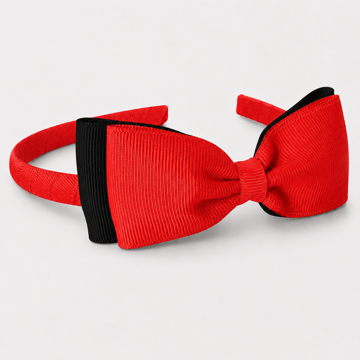 Headband with Bowtie - Multi Colour - Ponytails and Fairytales