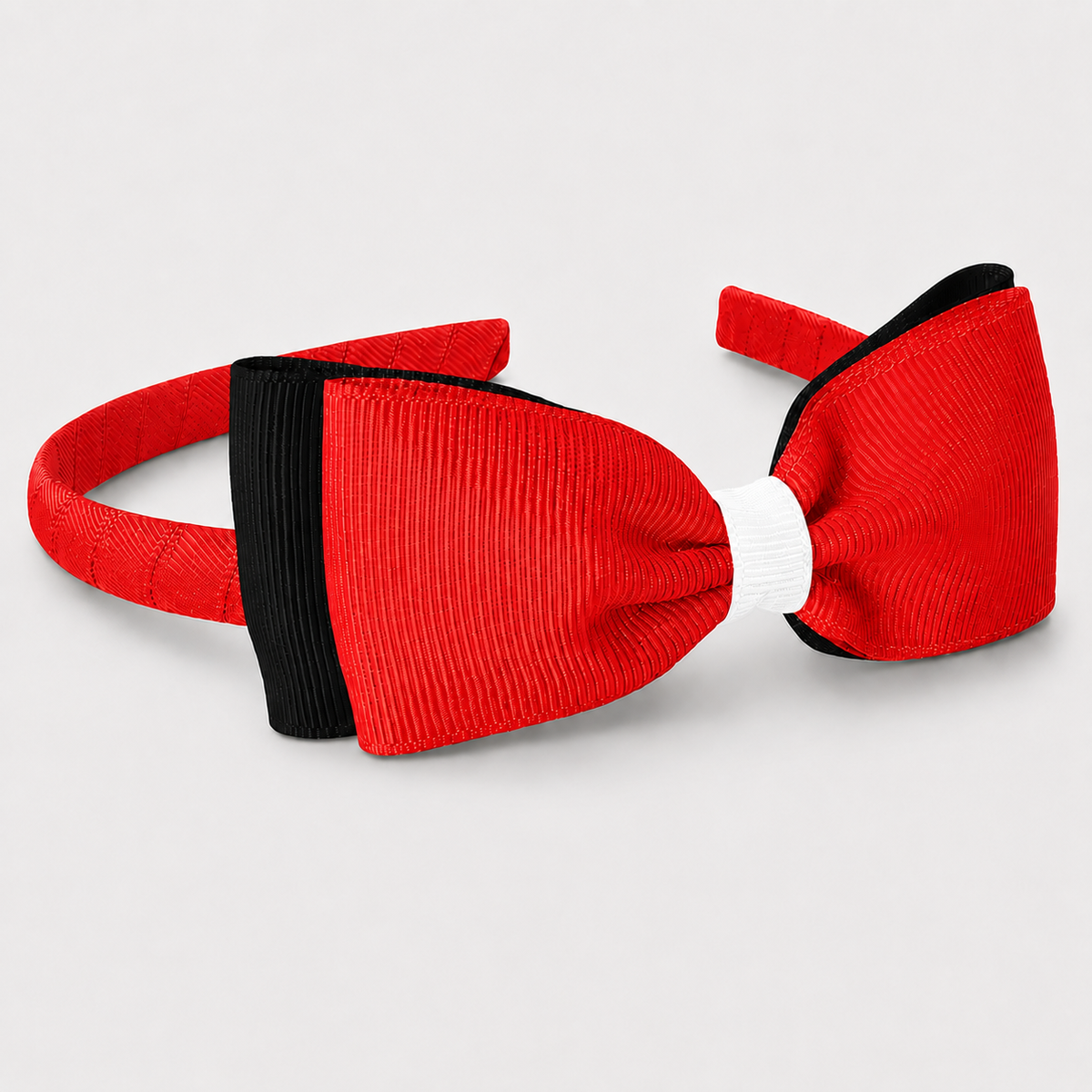Headband with Bowtie - Multi Colour - Ponytails and Fairytales