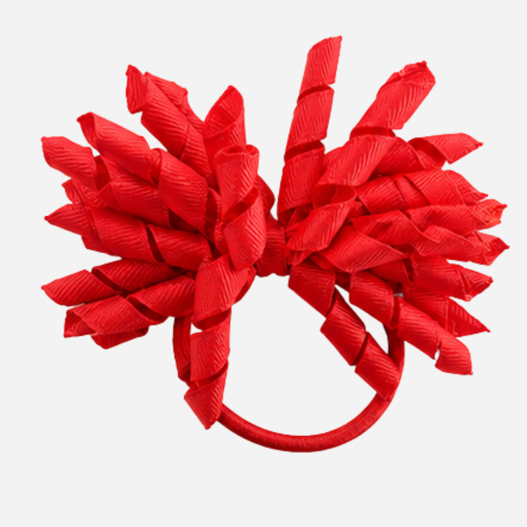 Curly Tie Hair Elastic - Single Colour - Ponytails and Fairytales