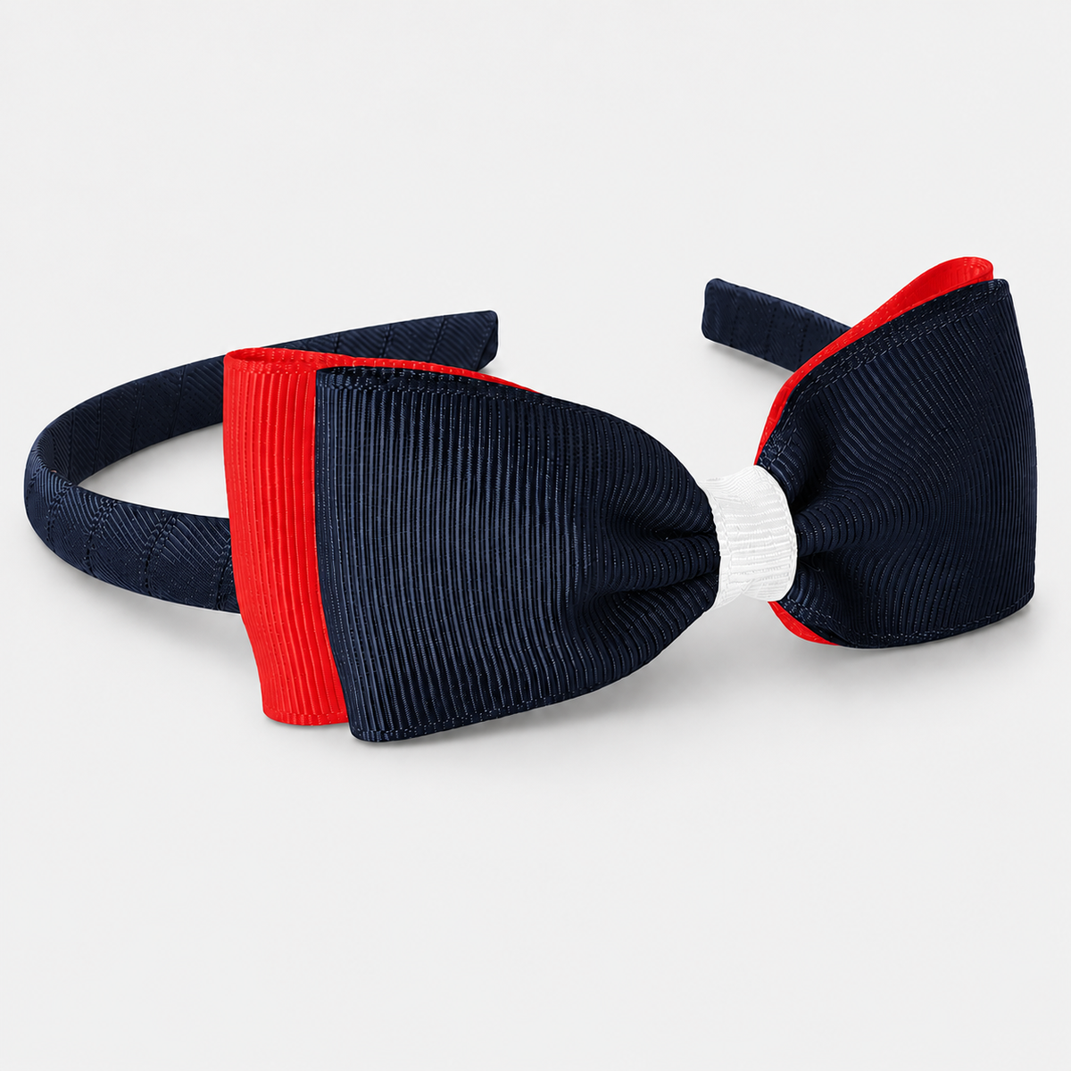 Headband with Bowtie - Multi Colour - Ponytails and Fairytales