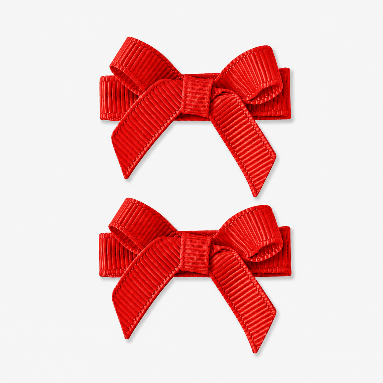 No Slip Bow Clips (2pc) - Ponytails and Fairytales