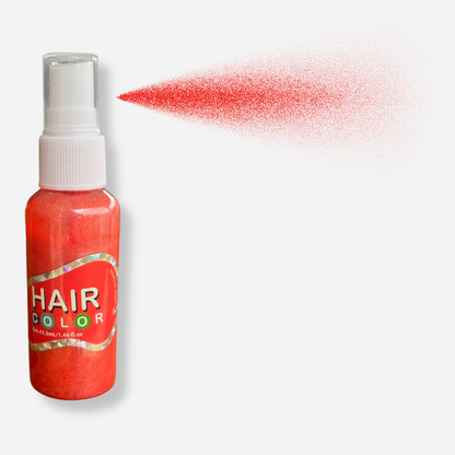 Red Water-Based Coloured Hair Spray 43.2mL
