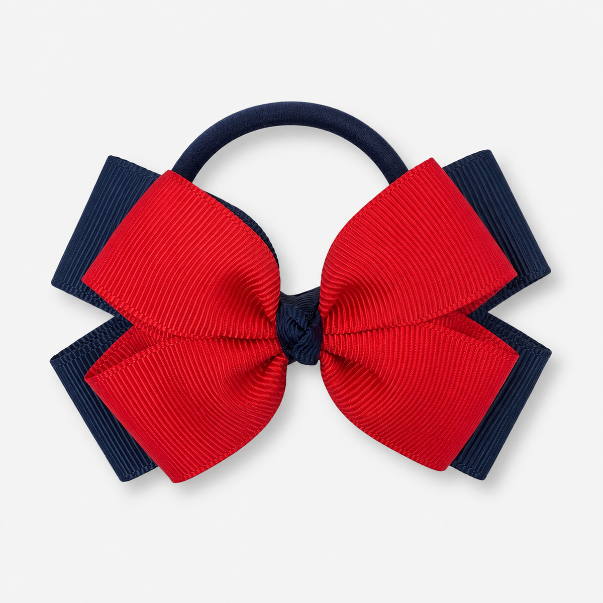Double Layer Bow Hair Tie - Ponytails and Fairytales