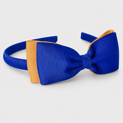 Headband with Bowtie - Multi Colour - Ponytails and Fairytales